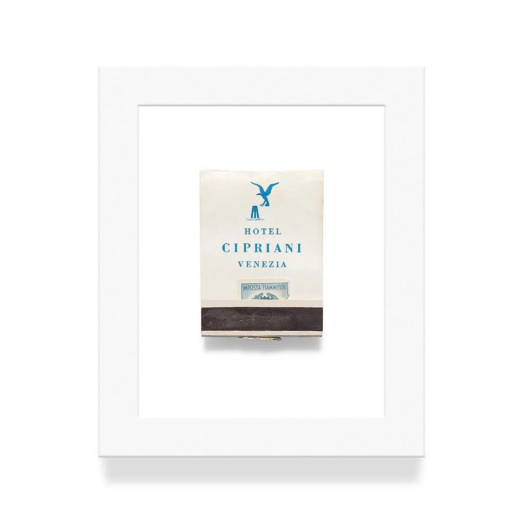 Hotel Cipriani (Venice, IT) Print @matchbookdiaries — c r c